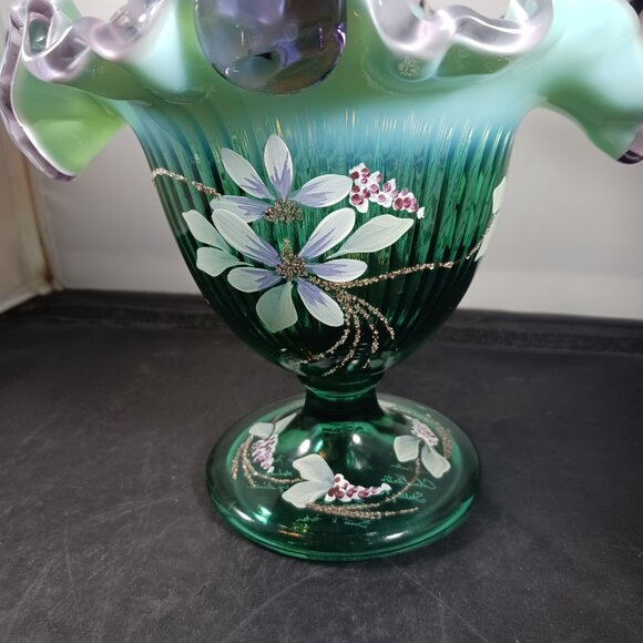 Fenton Art Glass-New Century XXI Collection Multiple Signature - Picture 6 of 10